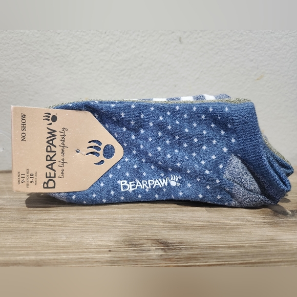 Bearpaw Women’s Marl No-Show Socks 6 Pairs Shoe Size 5-10 New - Picture 5 of 5